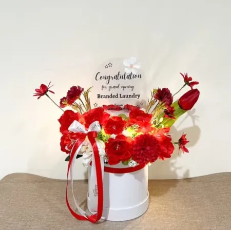 Bloom Box Akrilik Ucapan Grand Opening Tambrauw