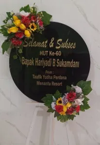Papan Akrilik Ucapan Ulang Tahun Tambrauw